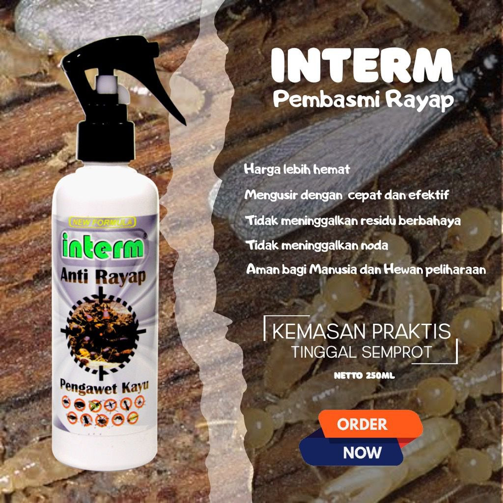 Obat Anti Rayap, Obat Pembasmi Rayap & Serangga Interm, Obat Rayap Paling Ampuh, Obat Rayap Kayu Sem