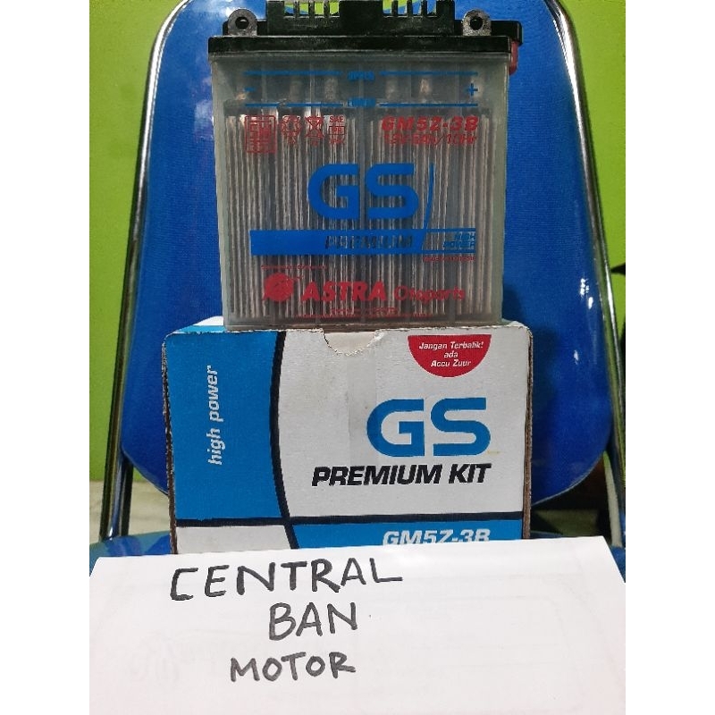GROSIR AKI GS ASTRA GM5Z-3B (aki basah)