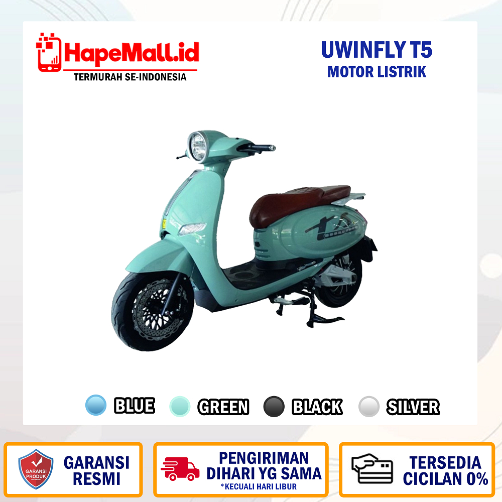 UWINFLY T5 AKI ACID MOTOR LISTRIK GARANSI RESMI