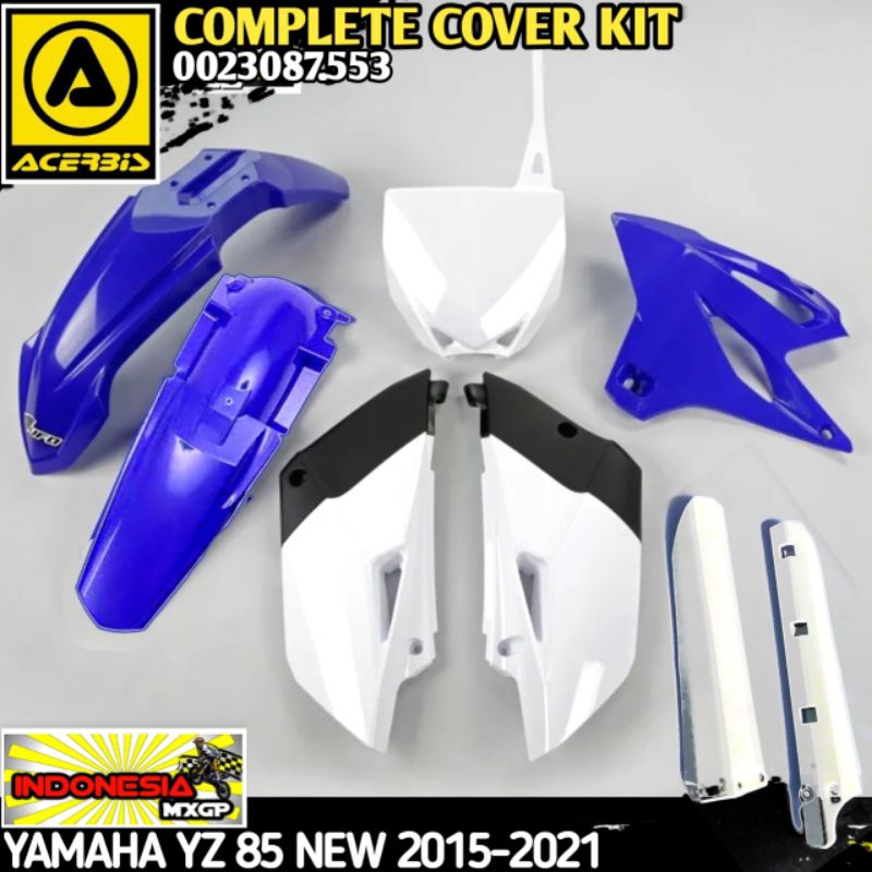 YAMAHA YZ 85 NEW 2015 2016 2017 2018 2019 2020 2021 - ACERBIS COMPLETE PLASTIK KIT - COVER BODY FULL