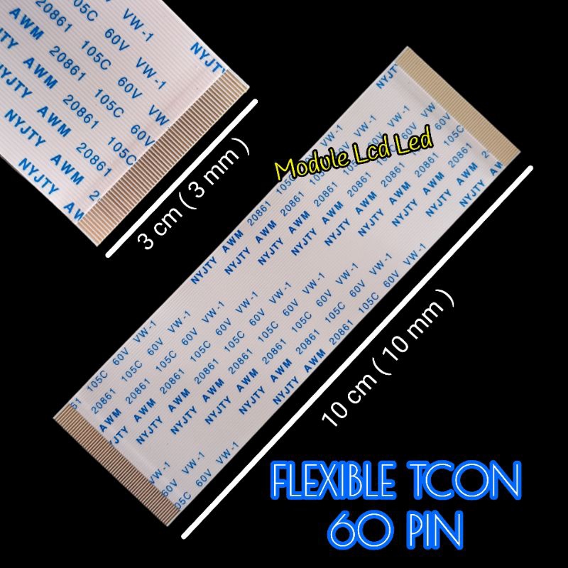 KABEL TCON FLEXIBLE LVDS 60 PIN