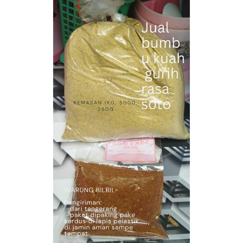 

paket 1kg bumbu seblak kiloan, kuah asin gurih rasa soto bonus bon cabe 50g