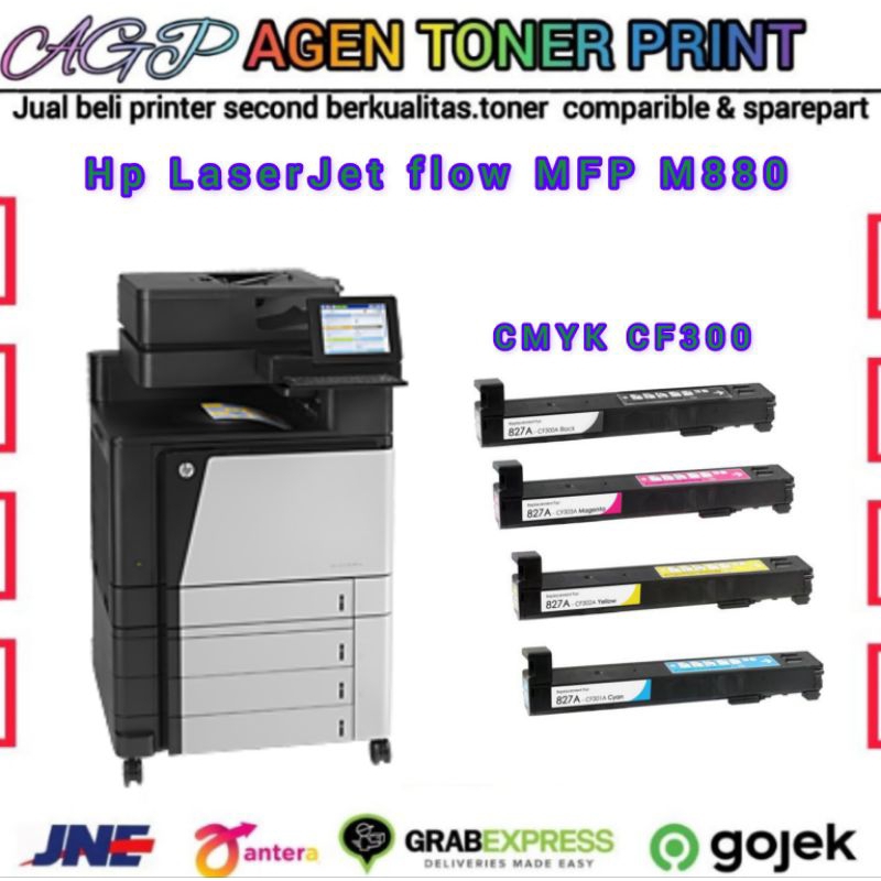 Printer Hp Laserjet Enterprise  Flow MFP M880 Multifungsi A3