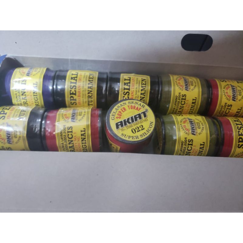 Gelasan Akiat SUPER TORAY ( 1 Biji )