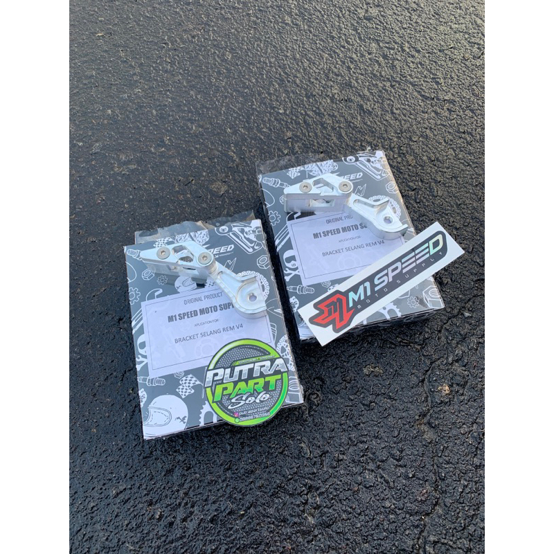 Klem selang rem klem kabel selang rem breket selang rem depan untuk semua motor cnc M1 SPEED V4