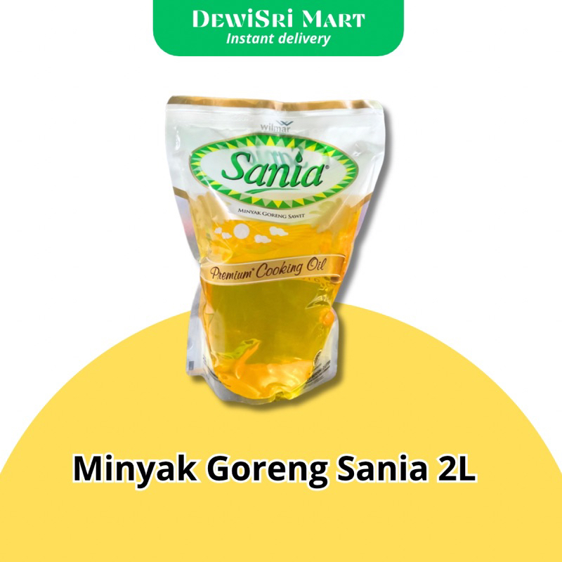 

Minyak Goreng Sania 2 Liter - Dewi Sri Mart