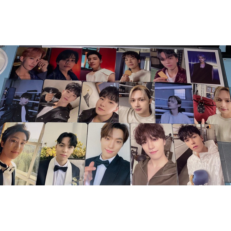 Photocard Official Vernon dino fml fight for my life Mingyu scoups reg b faded mono life pob weverse