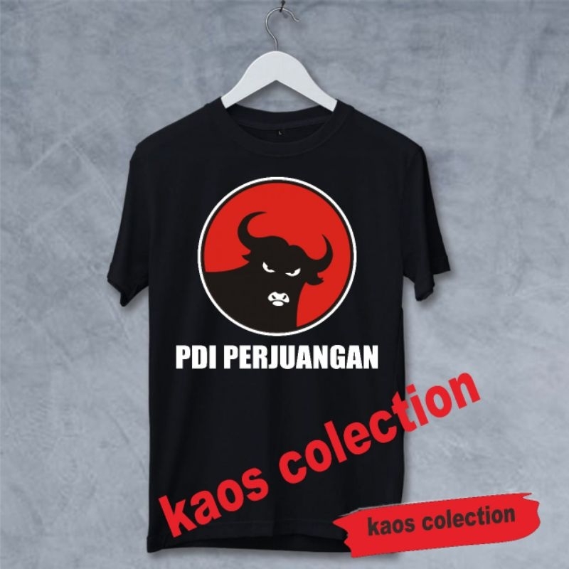 kaos baju partai pdi perjuangan