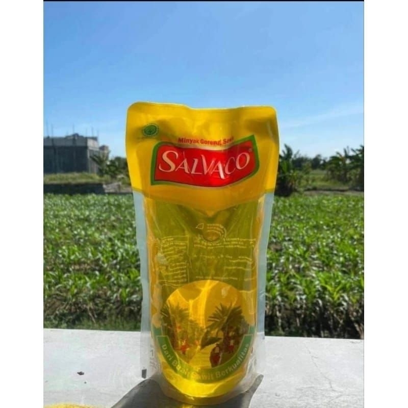 MINYAK GORENG SALVACO 1 LITER COD