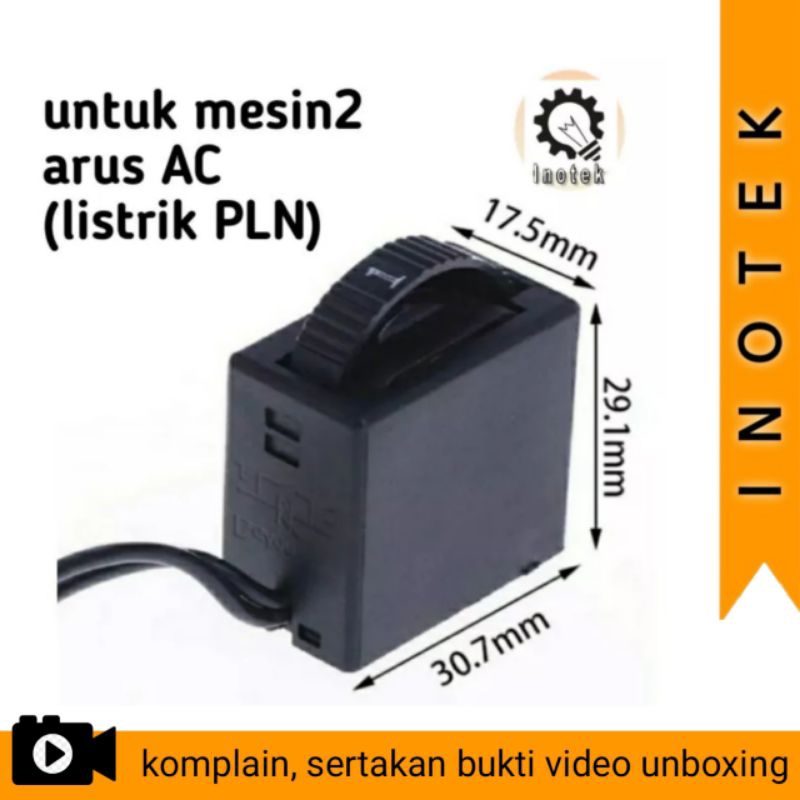 Speed Controller Switch 6 Posisi FA-8/1FE Pengatur Kecepatan Mesin Gerinda, Bor, dll