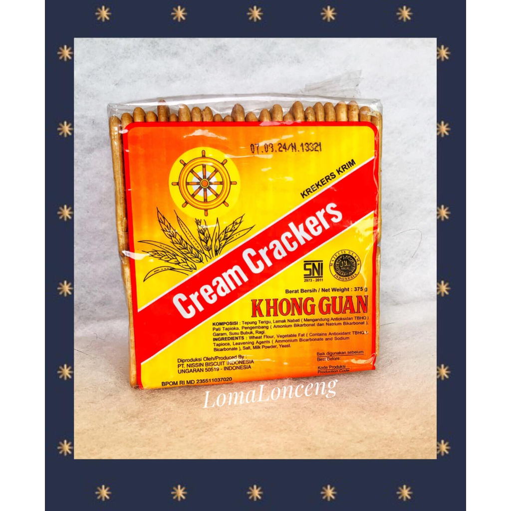 

Cream Crackers Khong Guan