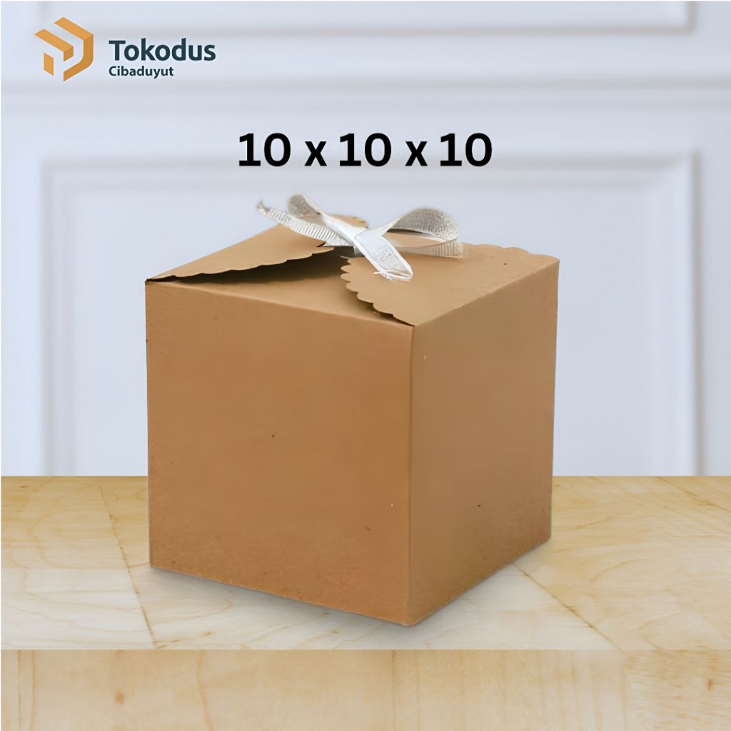 

Kardus Box Packing | Box Kado | Dus Lilin Aroma | Dus Kado Pita uk 10 x 10 x 10 cm - Tokodus Cibaduyut