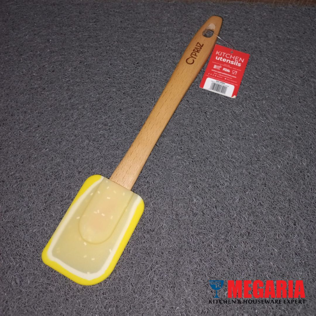Spatula Kotak CYPRUS Lemon AM-0984/Spatula Silicon