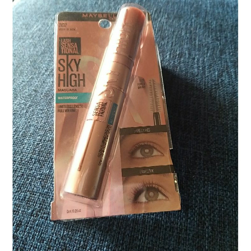 Mascara Maybelline SKY HiGh 802 very black