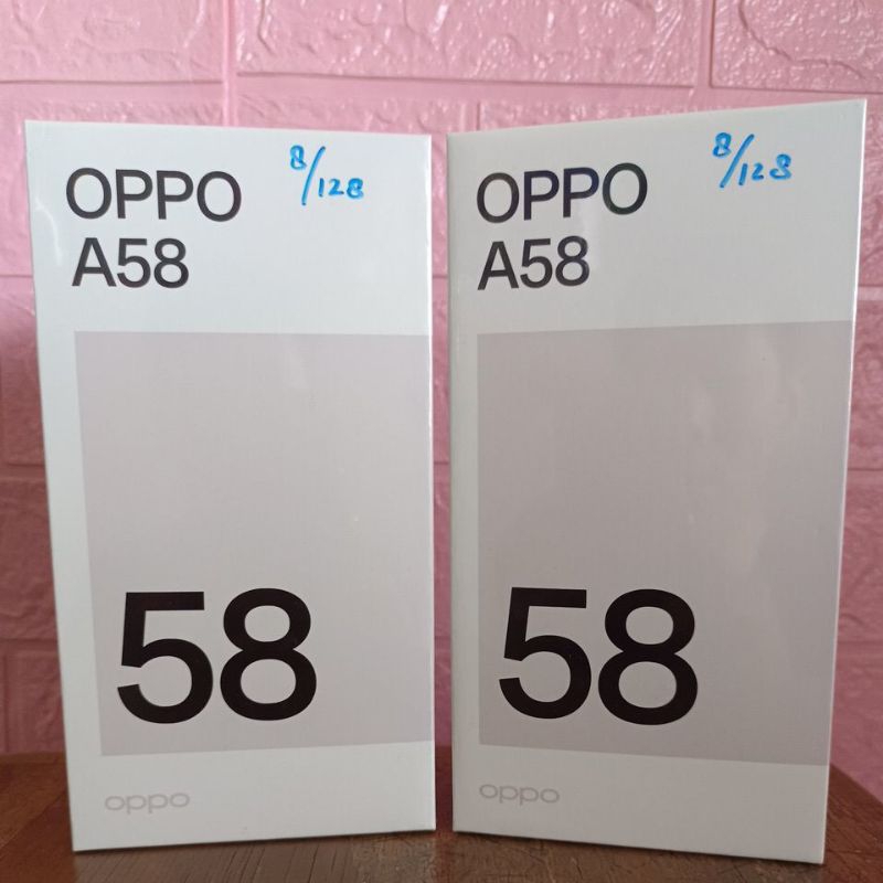HP OPPO A58 ram 8/128