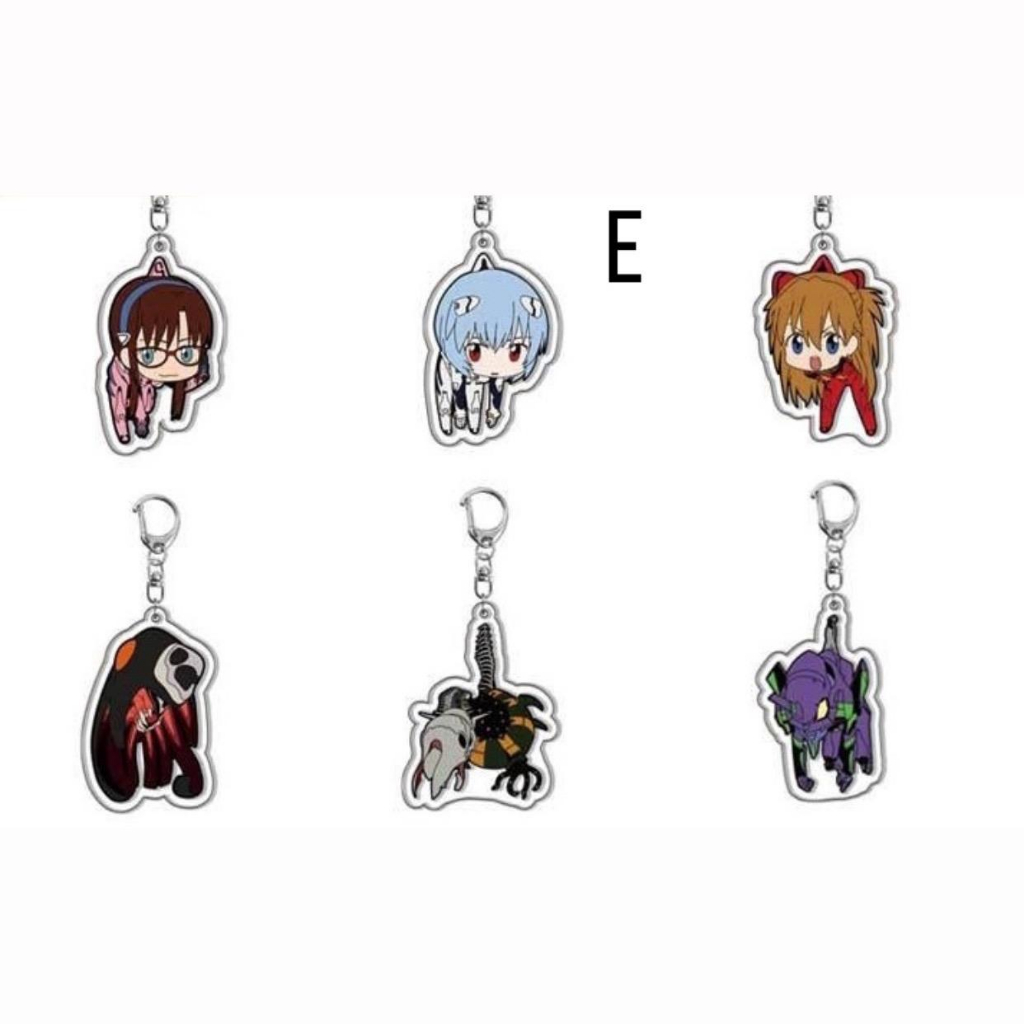 Neon Genesis Evangelion Anime manga action figure gantungan kunci keychain murah acrylic akrilik shi
