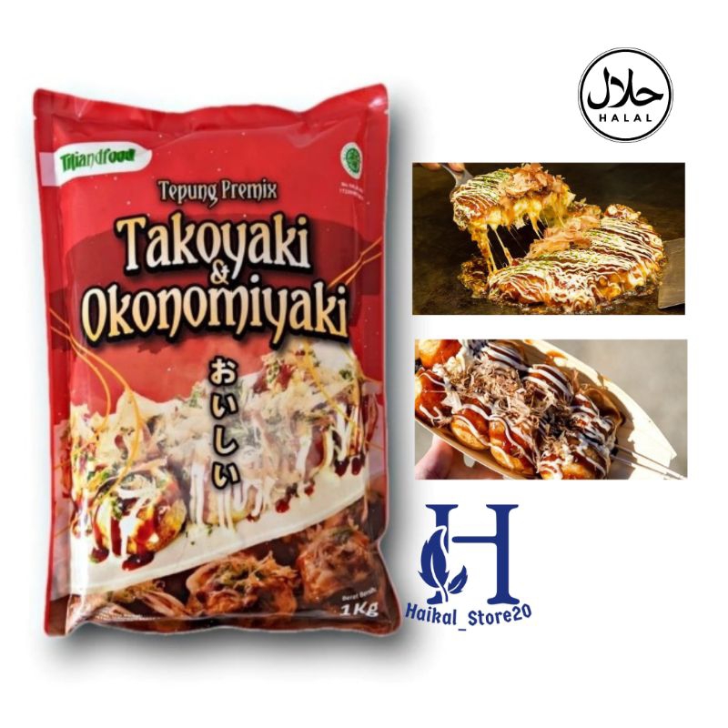 

Tepung Premix Takoyaki & Okonomiyaki 1 kg Halal