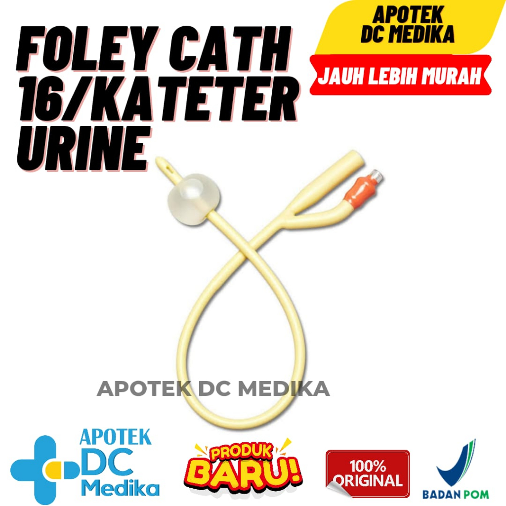 FOLEY CATH 16/KATETER URINE