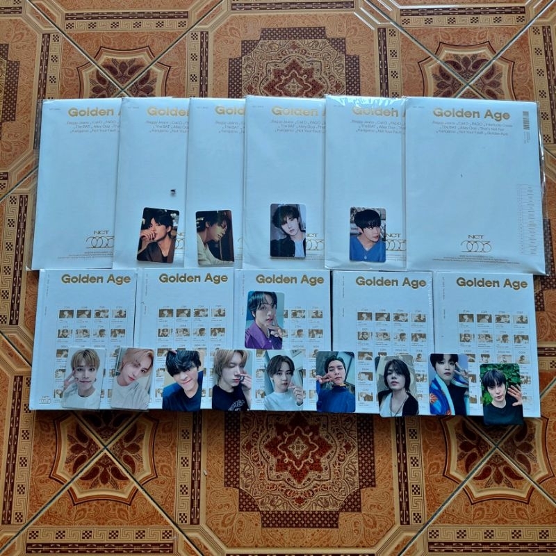 [READY STOCK] NCT 2023 GOLDEN AGE ARCHIVING VER POB INTERASIA SOUNDWAVE COLLECTING VER COVER HAECHAN