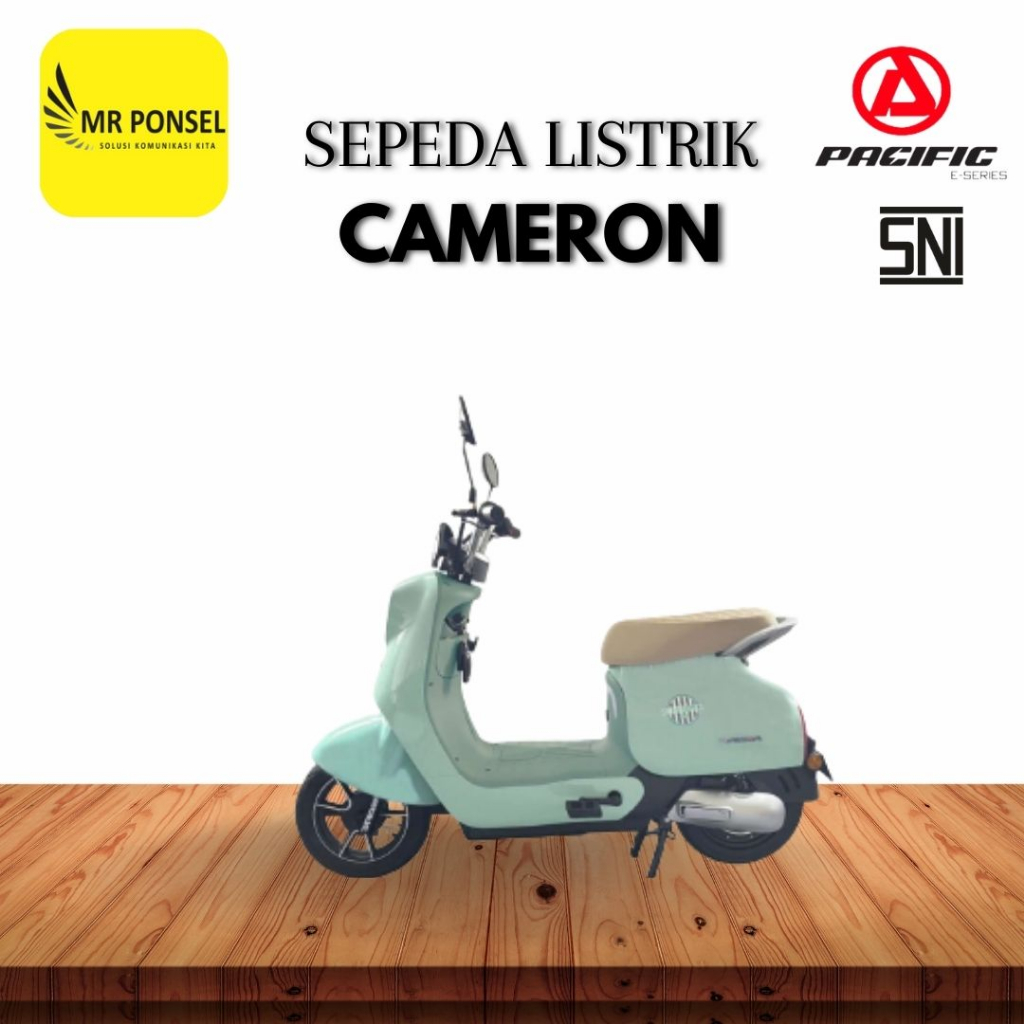 SEPEDA LISTRIK PACIFIC CAMERON 650WATT Garansi Resmi Pacific Exotic