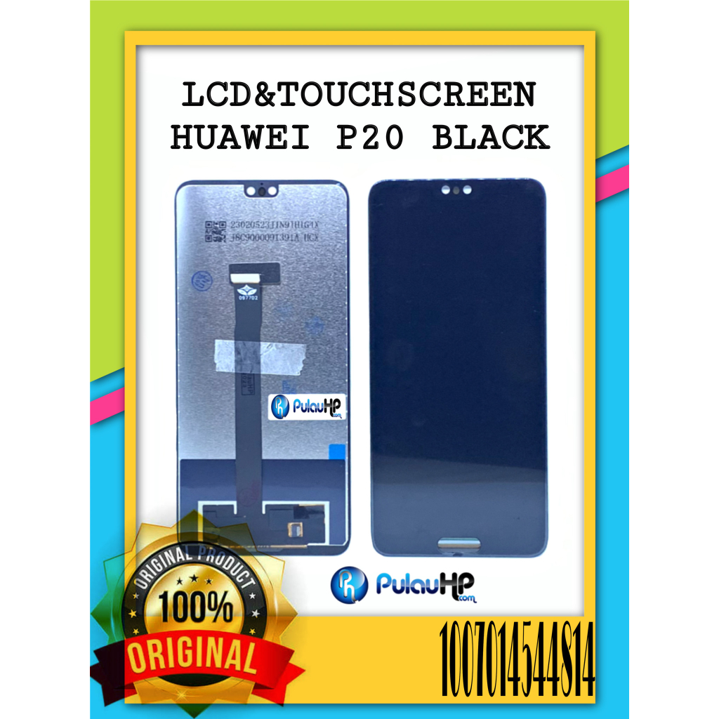 PULAUHP _ LCD TOUCHSCREEN Huawe P20 BLACK