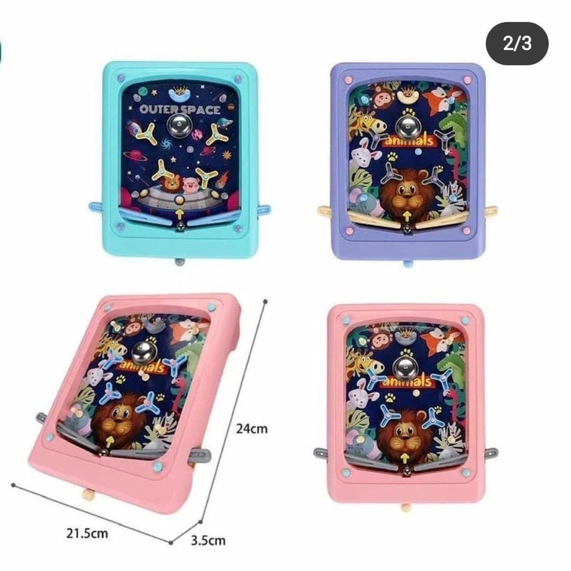 Smile - Mainan Anak Pinball Lonceng - Pinball Board Game - Puzzle Pinball Lonceng