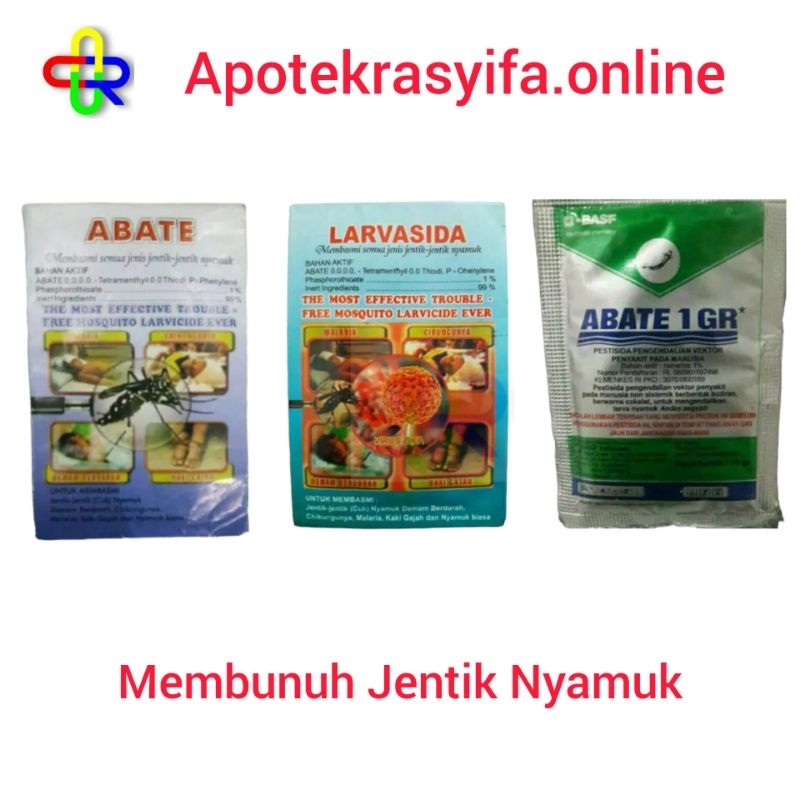 Larvasida Bubuk Abate Membasmi Jentik Nyamuk