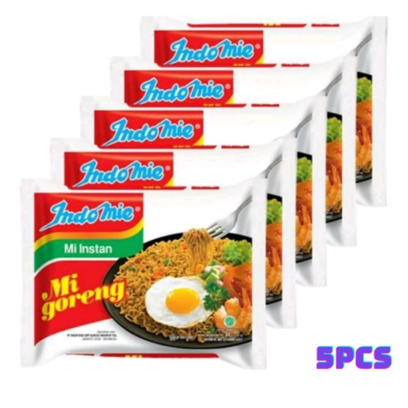 

Indomie Goreng Instan 85gr 5pcs