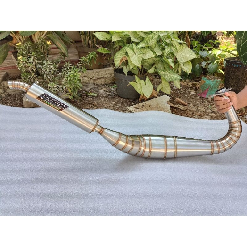 knalpot rx king kolong kobra stainless type silincer NJRM