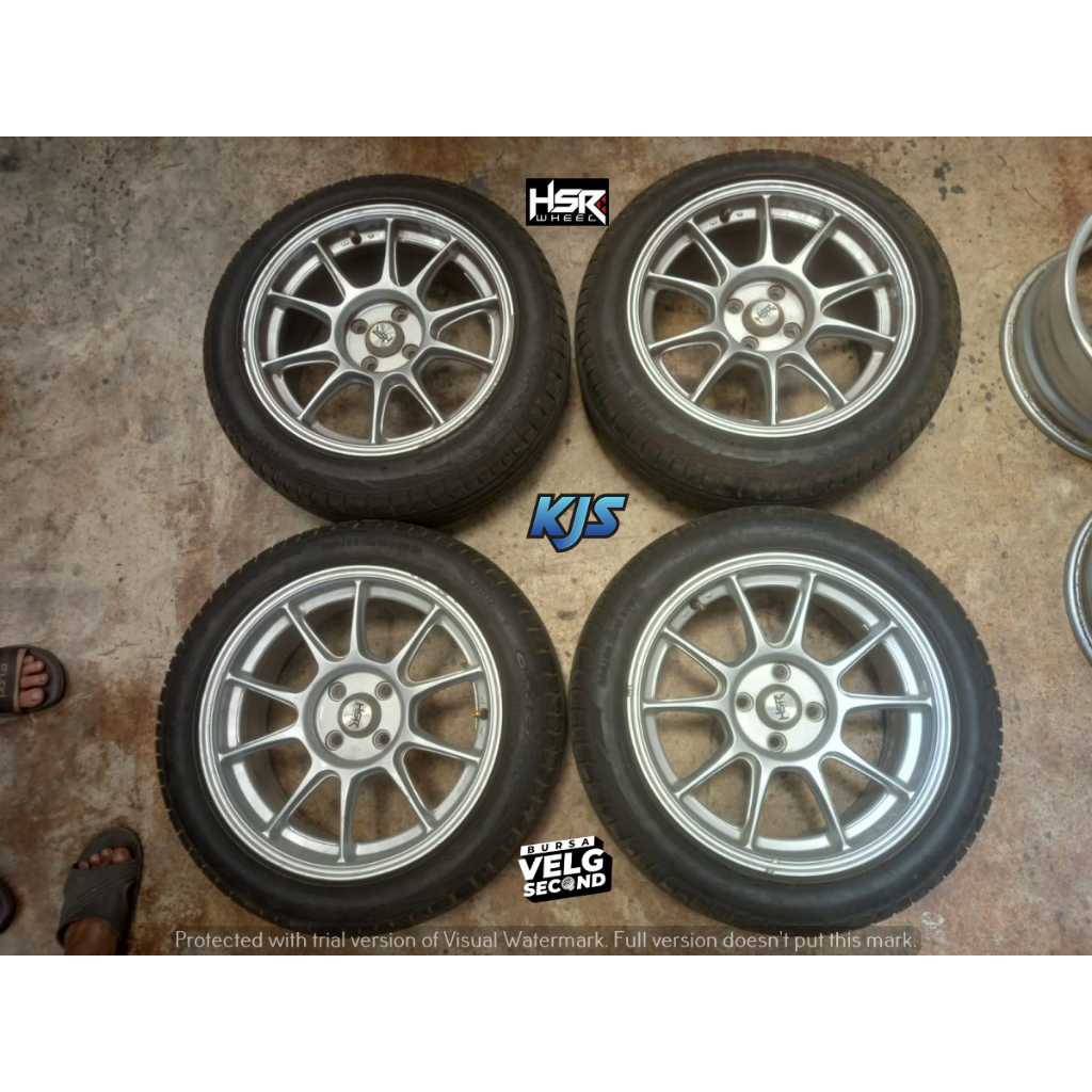 VELG SECOND MODEL ZICO R16X7 4X100 ET35 SILVER + BAN PHI 205 50 R16