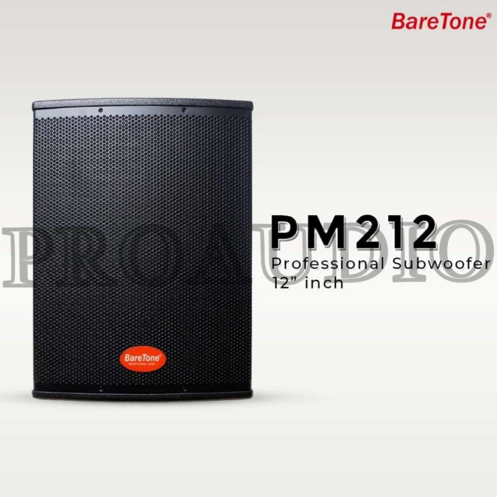 Subwoofer Aktif BareTone PM212 / PM 212 / PM-212 12 INCH ORIGINAL