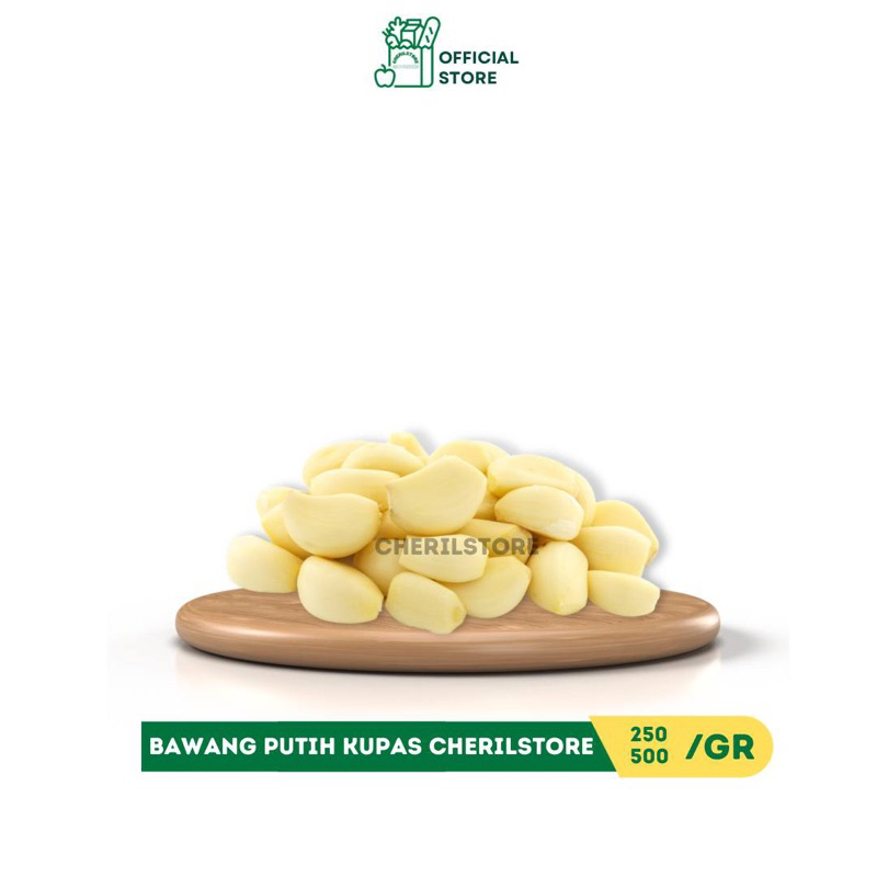 

Bawang putih kupas