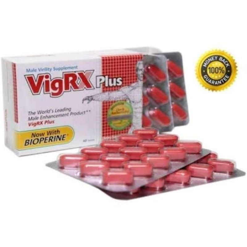 Jual Vigrx Plus Asli Original Obat Pembesar Kelamin dan Bikin Kuat Tahan Lama