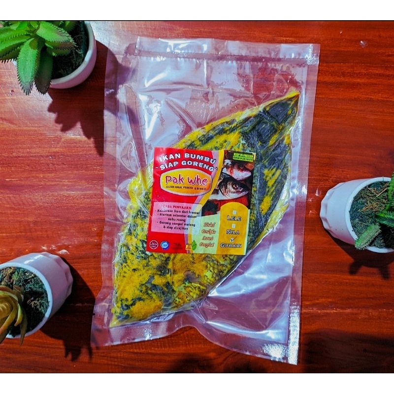 

IKAN GURAME BUMBU PAK WHE SIAP GORENG/BAKAR