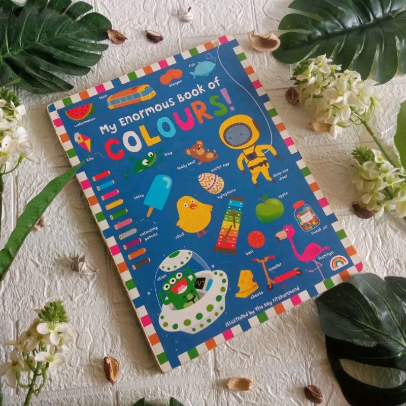 Boardbook My Enormous Book Of Colours