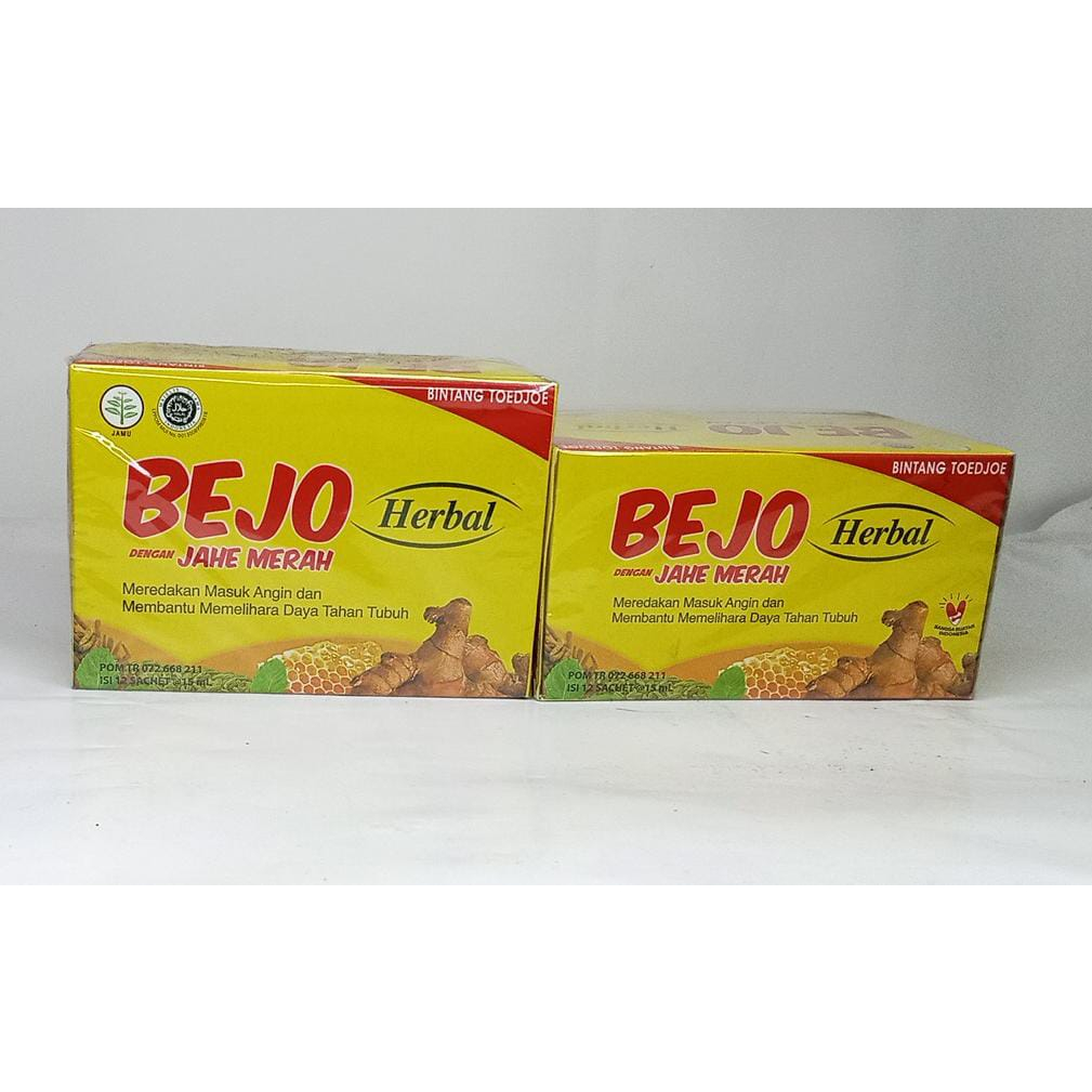 

Bejo Jahe Merah(12 sachet) Box