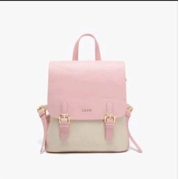 tas ransel Zazie (original) Tas ransel pink Tas ransel cantik