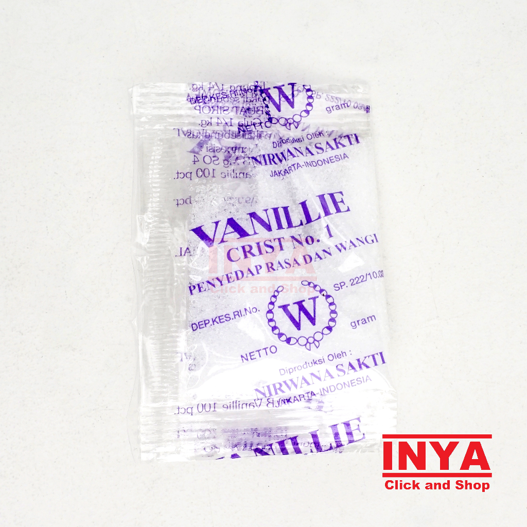 

Vanellie Penyedap Rasa Dan Aroma 2g Sachet - Vanili - Seasonings