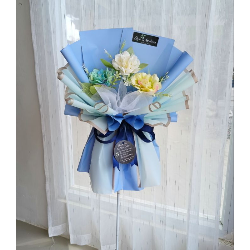 

BUKET BUNGA ARTIFICIAL MURAH/BUKET LAMARAN/BUKET WISUDA/BUKET ULANG TAHUN/BUKET HARI GURU