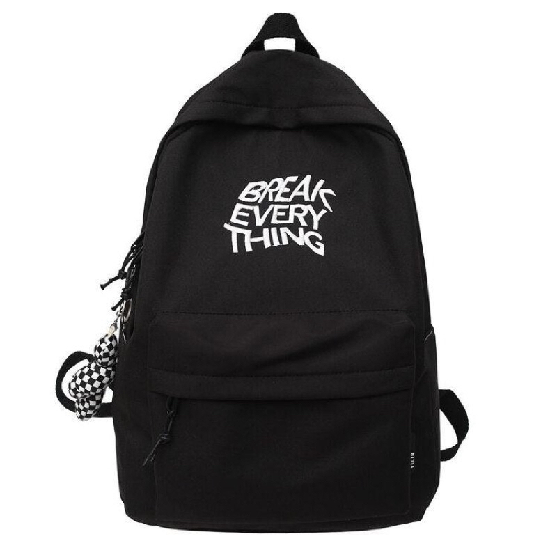 Tas ransel SOO “BREAK EVERYTHING” tas pria wanita kekinian backpack pria SD SMP SMK