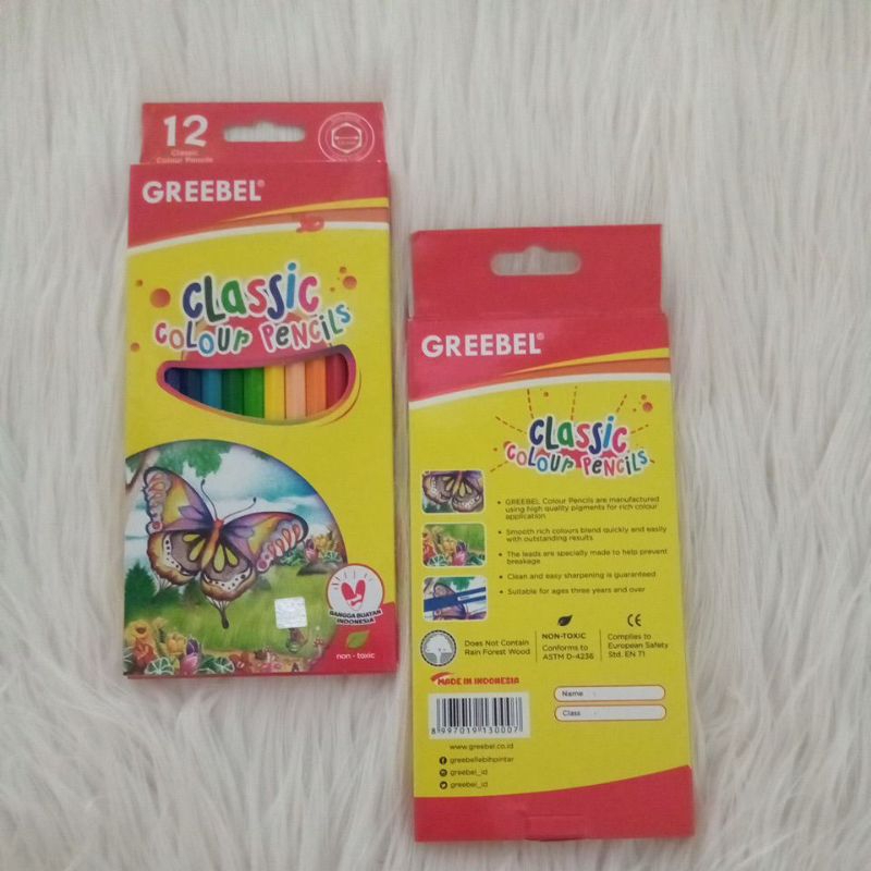 

Greebel colour pencils