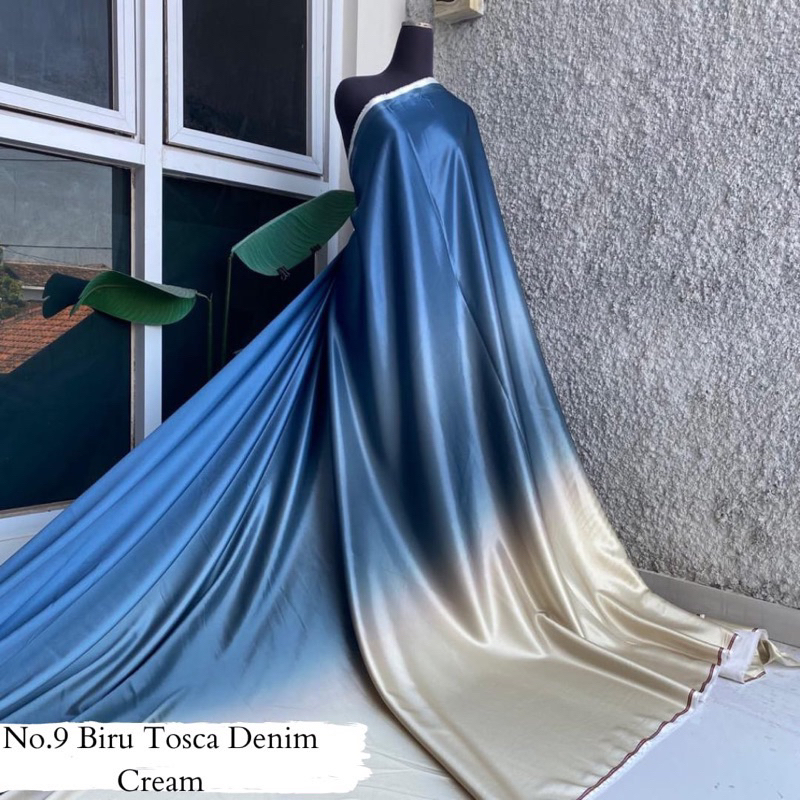 KAIN SILK GRADASI | KAIN 2 WARNA | SILK GRADASI | harga per 0,5 meter | Bridesmaid devatextile