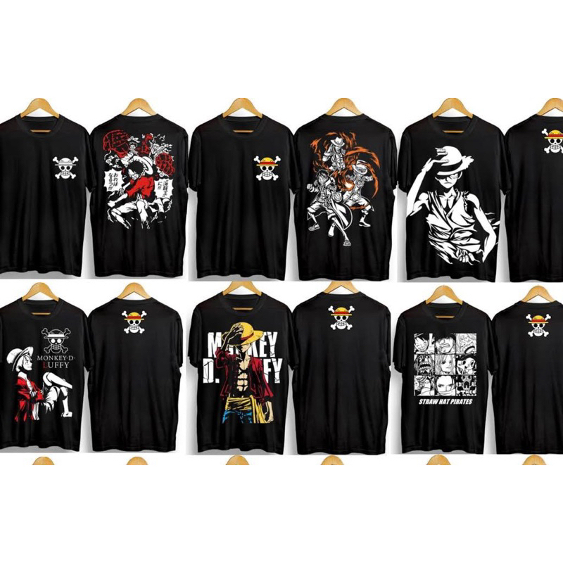 CUCI GUDANG KAOS ONE PIECE ANIME MURAH
