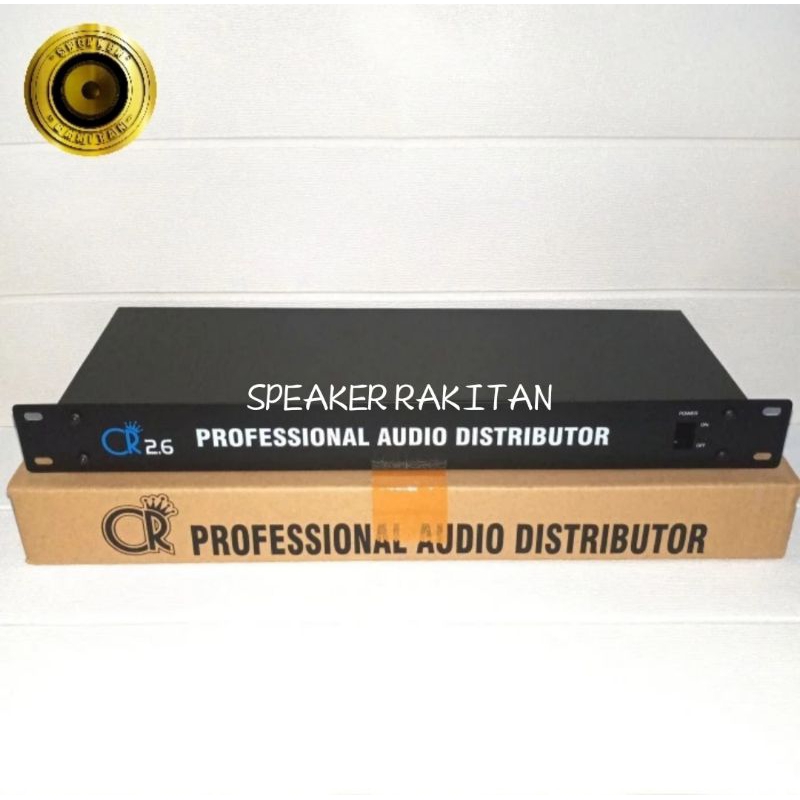 Box Professional Audio Distributor 2.6 Channel