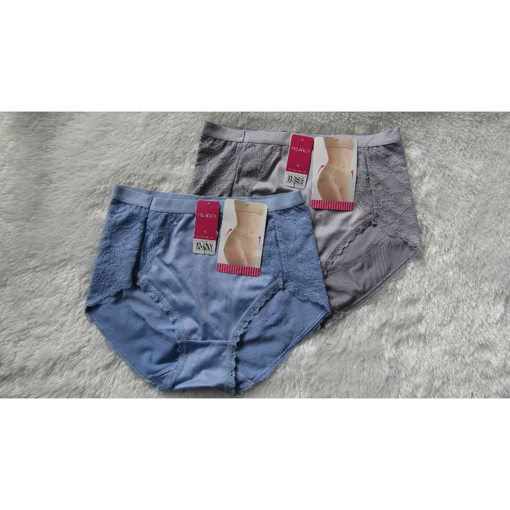FELANCY CELANA DALAM SEMI KORSET 104 PINK LACE PINGGIR SIZE M