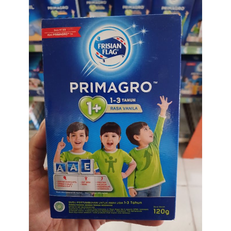 

frisian flag primogro 1+ vanila, madu 120gram