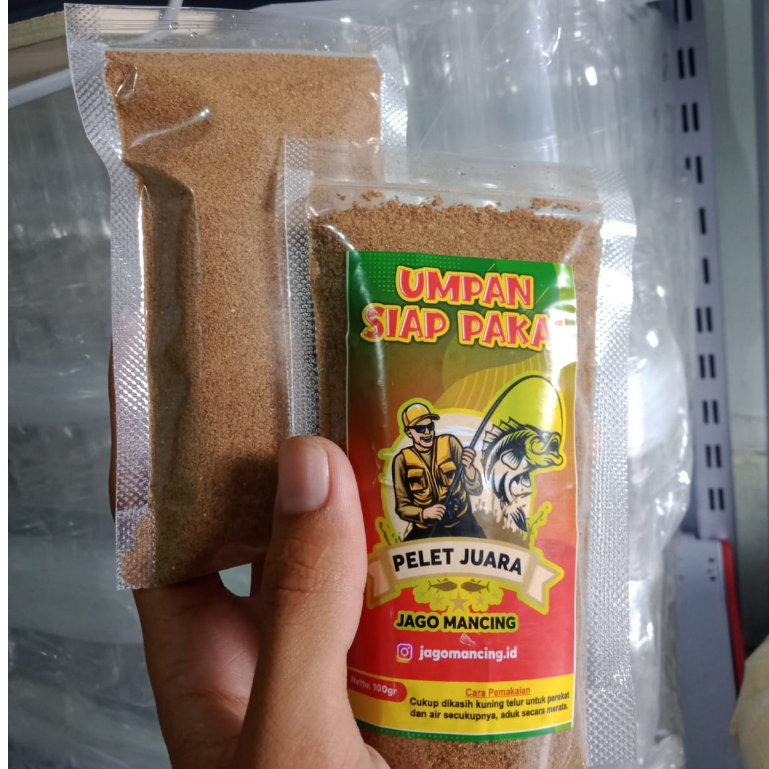 ( UMPAN TASIK TERBAIK ) BISA COD umpan ikan mas ANTI ZONK_umpan mancing praktis Siap Pakai , UMPAN I