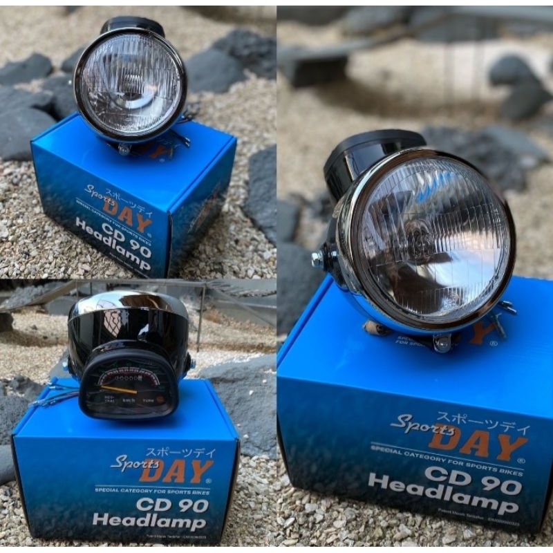 batok lampu HONDA CD90 CT50 headlamp CD90 CT50 batok lampu CD90 CT50 set spidometer import