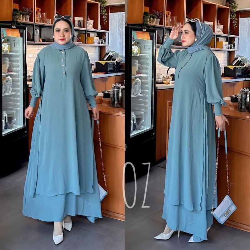 Dress wanita terbaru BY ANTUNNA//MEERA ORI//NUMIA ORIX/OZ ORIGINAL PREMIUM BESTSELLER