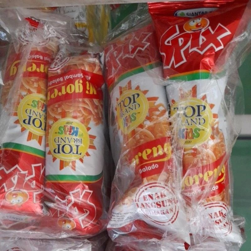 

spix mie goreng rasa sambal balado kemasan 20 bks